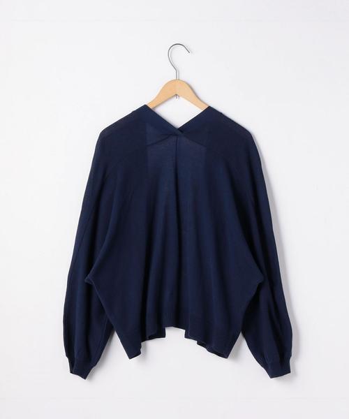 coen（コーエン）の「ハイツイストショートドルマンカーディガン（カーディガン/ボレロ・レディース・ネイビー/オリーブ/オレンジ・FREE）」の20枚目の写真