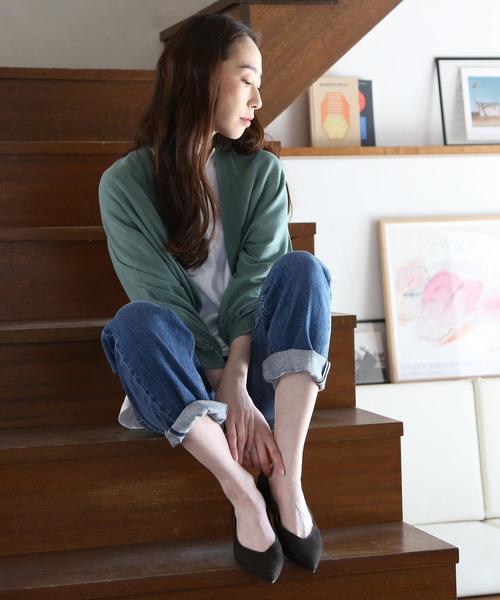 coen（コーエン）の「ハイツイストショートドルマンカーディガン（カーディガン/ボレロ・レディース・ネイビー/オリーブ/オレンジ・FREE）」の16枚目の写真