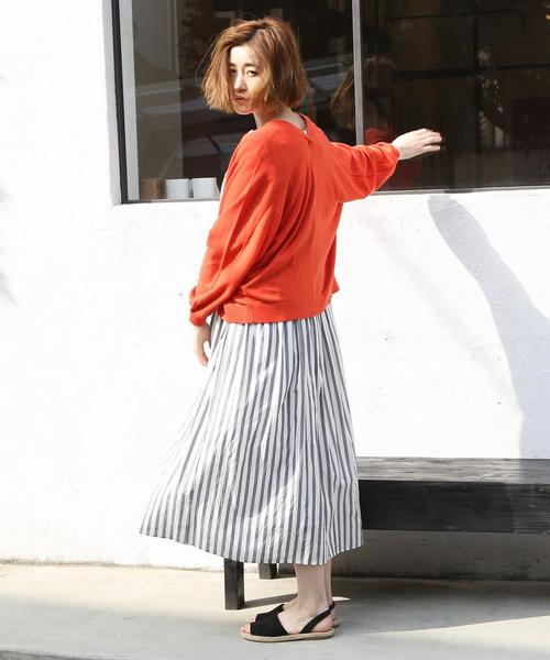 coen（コーエン）の「ハイツイストショートドルマンカーディガン（カーディガン/ボレロ・レディース・ネイビー/オリーブ/オレンジ・FREE）」の12枚目の写真