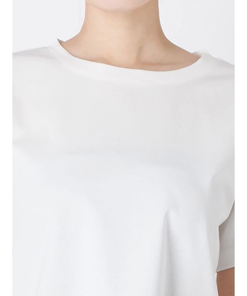 MURUA（ムルーア）の「ミニマルＴシャツ（Tシャツ/カットソー・レディース・ホワイト/ブラック・FREE）」の10枚目の写真