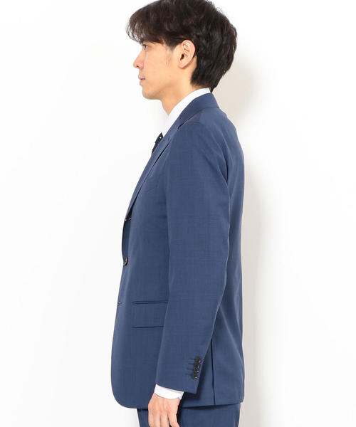 【ほぼ新品】グリーンレーベルリラクシング カシミヤ混 テーラードジャケット 44 green label relaxing（グリーンレーベルリラクシング）の