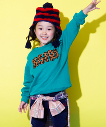 X-girl Stages | PATCHED CREW SWEAT （4T～7T）(スウェット)