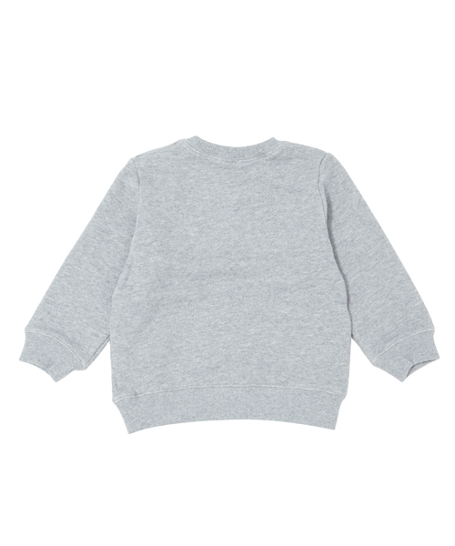 X-girl Stages（エックスガールステージス）の「PATCHED CREW SWEAT （4T～7T）（スウェット・キッズ・ブラック/アッシュ/グリーン/ピンク・4T/5T/6T/7T）」の6枚目の写真