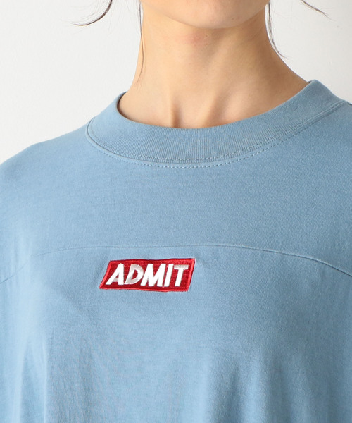 archives(アルシーヴ)の「ボックスロゴ刺繍BIGワンピース(ワンピース・レディース・グレー/チャコールグレー/ブルー・MEDIUM)」の12枚目の写真