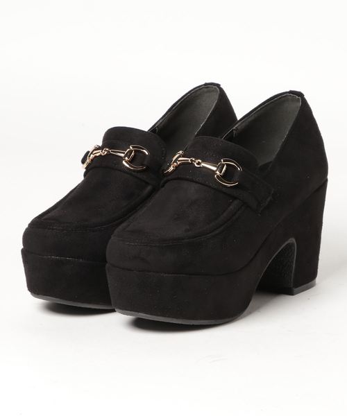 WEGO（ウィゴー）の「WEGO/ビット付きボリュームローファー（ローファー・レディース・ブラック/ブラウン/ブラック系その他・MEDIUM/LARGE）」の7枚目の写真