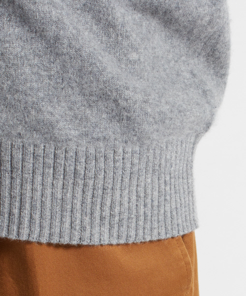 DESIGNWORKS(デザインワークス)の「カシミヤパーカー(カーディガン/ボレロ・メンズ・ブラック/グレー/ブルー・S/M/L)」の16枚目の写真