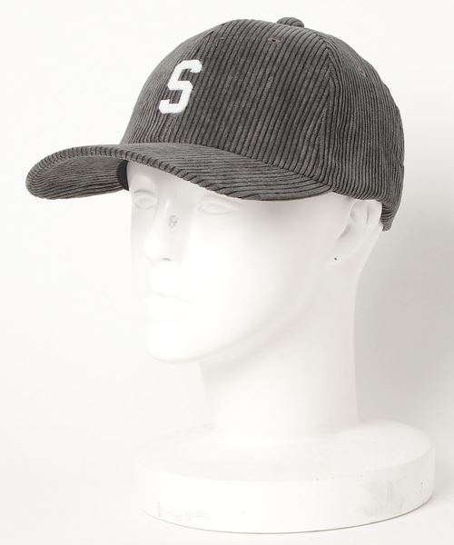 VENCEEXCHANGE（ヴァンスエクスチェンジ）の「コーデュロイフェルトワッペンキャップ（キャップ・メンズ・ブラック/ブラウン/グレー・フリー）」の6枚目の写真