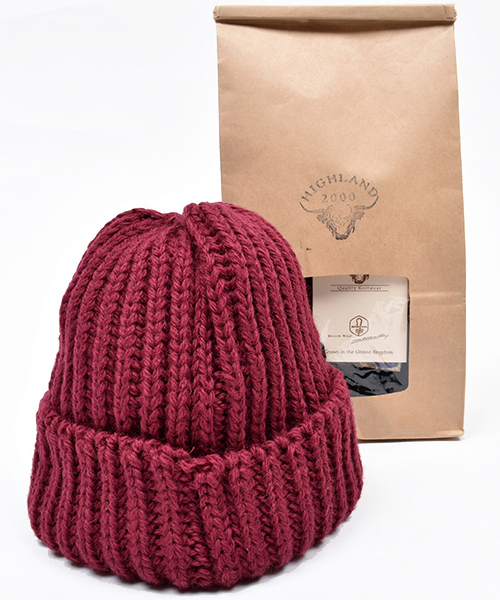 HIGHLAND 2000(ハイランドトゥーサウザンド)の「別注【HIGHLAND 2000 / ハイランド2000】WOOL Rib Bobbycap(ニットキャップ/ビーニー・レディース・チャコールグレー/ライトグレー/ブラック/ネイビー/ブラウン/インディゴブルー/アイボリー/ダークグレー・FREE)」の6枚目の写真