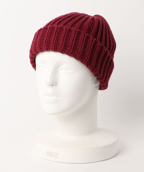 HIGHLAND 2000(ハイランドトゥーサウザンド)の「別注【HIGHLAND 2000 / ハイランド2000】WOOL Rib Bobbycap(ニットキャップ/ビーニー・レディース・チャコールグレー/ライトグレー/ブラック/ネイビー/ブラウン/インディゴブルー/アイボリー/ダークグレー・FREE)」の15枚目の写真