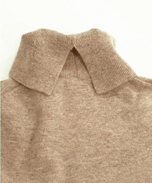 TODAYFUL（トゥデイフル）の「スリーブレスタートルニットドレス