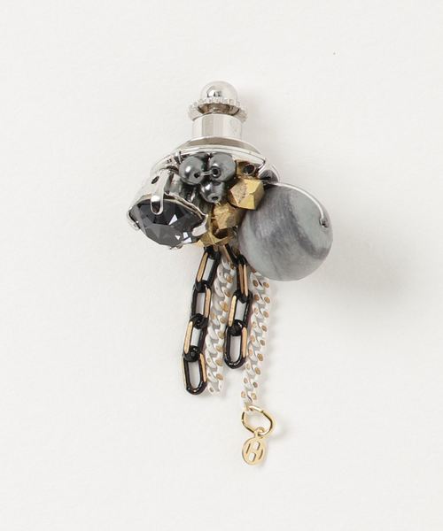H.coat�i�A�b�V���R�[�g�j�́u�qH.coat/�A�b�V���R�[�g�rHANDMADE LAPEL PIN/�n���h���C�h ���y���s���i�u���[�`/�R�T�[�W���j�v�b�O���[