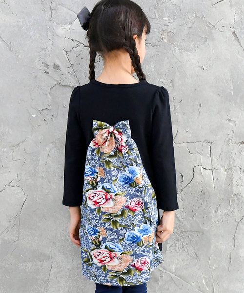 Bee des Bee（ビーデスビー）の「選べる16柄 長袖 Aライン ワンピース（ワンピース・キッズ・その他7/その他12/その他14/その他15/その他3/その他11/その他6/その他10/その他2/その他5/その他8/その他1/その他13/その他9/その他4/その他16・100cm/110cm/120cm/130cm/140cm/150cm）」の7枚目の写真