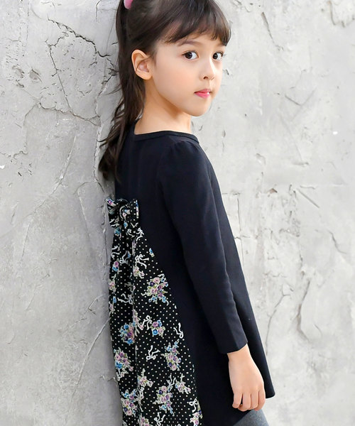 Bee des Bee（ビーデスビー）の「選べる16柄 長袖 Aライン ワンピース（ワンピース・キッズ・その他7/その他12/その他14/その他15/その他3/その他11/その他6/その他10/その他2/その他5/その他8/その他1/その他13/その他9/その他4/その他16・100cm/110cm/120cm/130cm/140cm/150cm）」の8枚目の写真