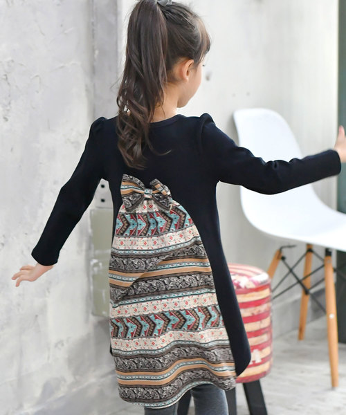 Bee des Bee（ビーデスビー）の「選べる16柄 長袖 Aライン ワンピース（ワンピース・キッズ・その他7/その他12/その他14/その他15/その他3/その他11/その他6/その他10/その他2/その他5/その他8/その他1/その他13/その他9/その他4/その他16・100cm/110cm/120cm/130cm/140cm/150cm）」の10枚目の写真