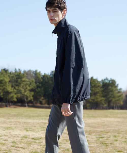 MAISON SPECIAL（メゾンスペシャル）の「ドルマンスリーブハーフジッププルオーバー 【MAISON SPECIAL/メゾンスペシャル】（シャツ/ブラウス・メンズ・ブラック・44/46/48）」の6枚目の写真