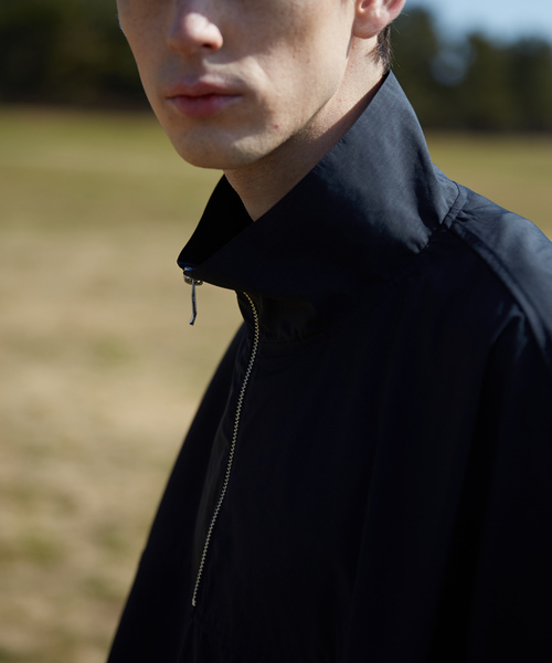 MAISON SPECIAL（メゾンスペシャル）の「ドルマンスリーブハーフジッププルオーバー 【MAISON SPECIAL/メゾンスペシャル】（シャツ/ブラウス・メンズ・ブラック・44/46/48）」の8枚目の写真