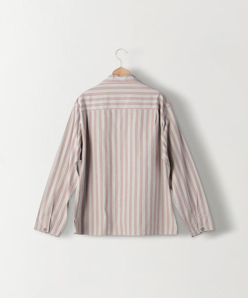 Steven Alan(スティーブンアラン)の「<Steven Alan> C/S NEP BOX OPEN COLLAR SHIRT-BOLD/シャツ(シャツ/ブラウス・メンズ・ライトグレー/ブラック・SMALL/MEDIUM/LARGE/X-LARGE)」の3枚目の写真