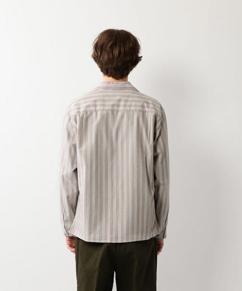 Steven Alan(スティーブンアラン)の「<Steven Alan> C/S NEP BOX OPEN COLLAR SHIRT-BOLD/シャツ(シャツ/ブラウス・メンズ・ライトグレー/ブラック・SMALL/MEDIUM/LARGE/X-LARGE)」の11枚目の写真