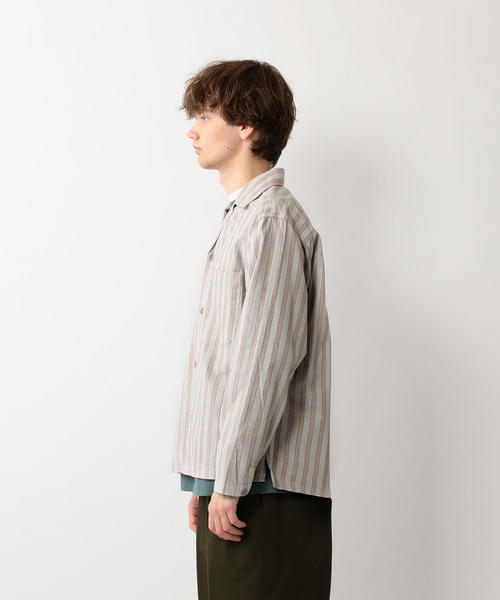 Steven Alan(スティーブンアラン)の「<Steven Alan> C/S NEP BOX OPEN COLLAR SHIRT-BOLD/シャツ(シャツ/ブラウス・メンズ・ライトグレー/ブラック・SMALL/MEDIUM/LARGE/X-LARGE)」の21枚目の写真
