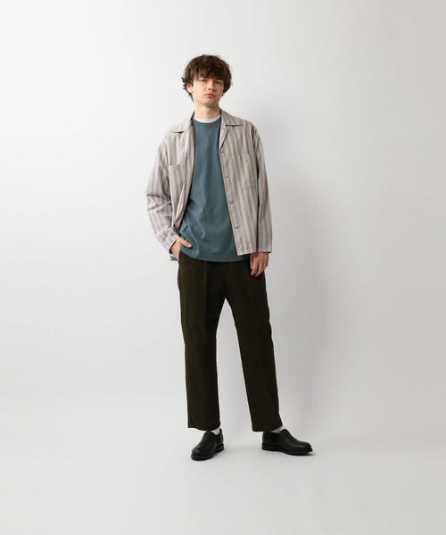Steven Alan(スティーブンアラン)の「<Steven Alan> C/S NEP BOX OPEN COLLAR SHIRT-BOLD/シャツ(シャツ/ブラウス・メンズ・ライトグレー/ブラック・SMALL/MEDIUM/LARGE/X-LARGE)」の20枚目の写真