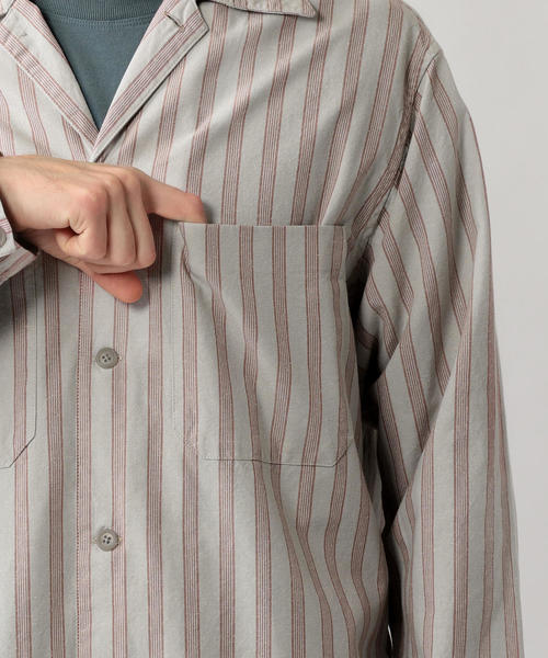 Steven Alan(スティーブンアラン)の「<Steven Alan> C/S NEP BOX OPEN COLLAR SHIRT-BOLD/シャツ(シャツ/ブラウス・メンズ・ライトグレー/ブラック・SMALL/MEDIUM/LARGE/X-LARGE)」の17枚目の写真