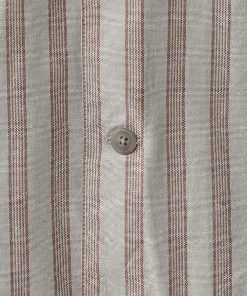 Steven Alan(スティーブンアラン)の「<Steven Alan> C/S NEP BOX OPEN COLLAR SHIRT-BOLD/シャツ(シャツ/ブラウス・メンズ・ライトグレー/ブラック・SMALL/MEDIUM/LARGE/X-LARGE)」の16枚目の写真