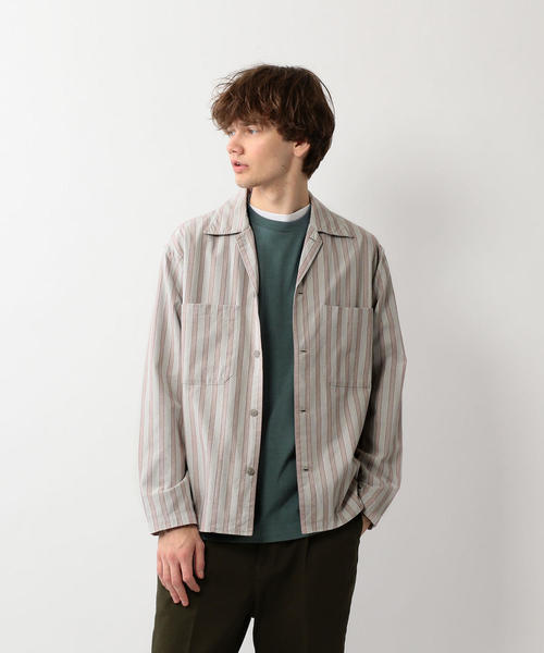 Steven Alan(スティーブンアラン)の「<Steven Alan> C/S NEP BOX OPEN COLLAR SHIRT-BOLD/シャツ(シャツ/ブラウス・メンズ・ライトグレー/ブラック・SMALL/MEDIUM/LARGE/X-LARGE)」の15枚目の写真