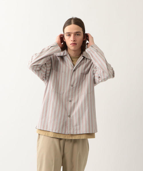 Steven Alan(スティーブンアラン)の「<Steven Alan> C/S NEP BOX OPEN COLLAR SHIRT-BOLD/シャツ(シャツ/ブラウス・メンズ・ライトグレー/ブラック・SMALL/MEDIUM/LARGE/X-LARGE)」の14枚目の写真