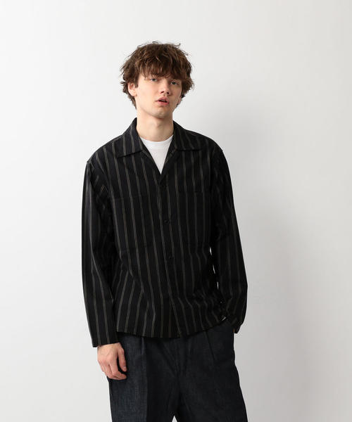 Steven Alan(スティーブンアラン)の「<Steven Alan> C/S NEP BOX OPEN COLLAR SHIRT-BOLD/シャツ(シャツ/ブラウス・メンズ・ライトグレー/ブラック・SMALL/MEDIUM/LARGE/X-LARGE)」の22枚目の写真