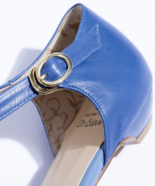 HIMIKO On Bleue（ヒミコオンブルー）の「【On Bleue】キュートな見た目がぐっとくる！デザイン指名買い！ チュールフラットセパレート/068936（パンプス・レディース・ライトグレー/ブラック/ブルー・23.0cm/24.0cm/22.5cm/23.5cm/24.5cm）」の4枚目の写真