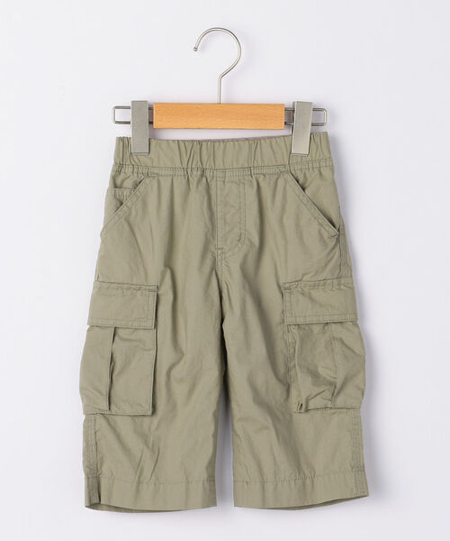 SHIPS(シップス)の「SHIPS KIDS:カーゴ ショーツ(100~130cm)(カーゴパンツ・キッズ・ベージュ/ネイビー/ブルー・100/110/120/130)」の2枚目の写真