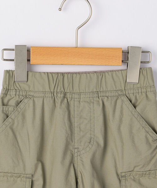 SHIPS(シップス)の「SHIPS KIDS:カーゴ ショーツ(100~130cm)(カーゴパンツ・キッズ・ベージュ/ネイビー/ブルー・100/110/120/130)」の5枚目の写真