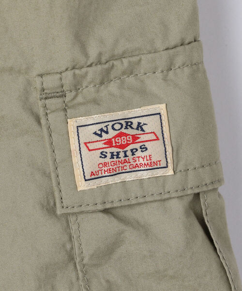 SHIPS(シップス)の「SHIPS KIDS:カーゴ ショーツ(100~130cm)(カーゴパンツ・キッズ・ベージュ/ネイビー/ブルー・100/110/120/130)」の8枚目の写真