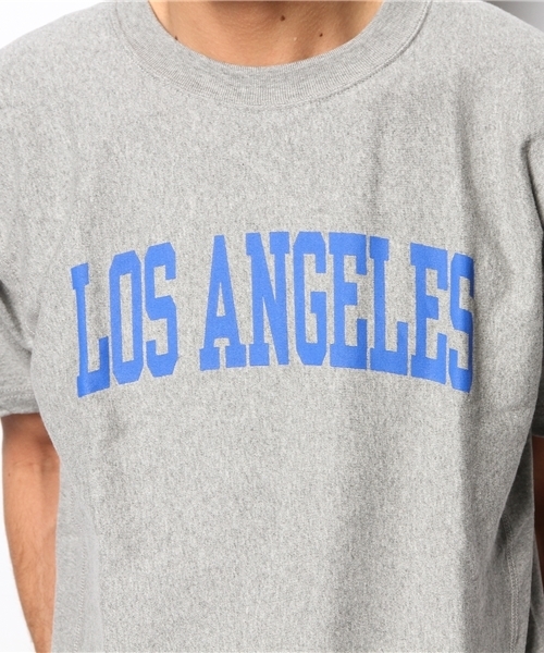 BEAMS（ビームス）の「CHAMPION×BEAMS / 別注 SL REVERSE WEAVE TEE（Tシャツ/カットソー・メンズ・ホワイト/ブラック/インディゴブルー/ライトグレー/ミント・LARGE/SMALL/MEDIUM）」の15枚目の写真