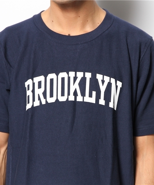 BEAMS（ビームス）の「CHAMPION×BEAMS / 別注 SL REVERSE WEAVE TEE（Tシャツ/カットソー・メンズ・ホワイト/ブラック/インディゴブルー/ライトグレー/ミント・LARGE/SMALL/MEDIUM）」の14枚目の写真