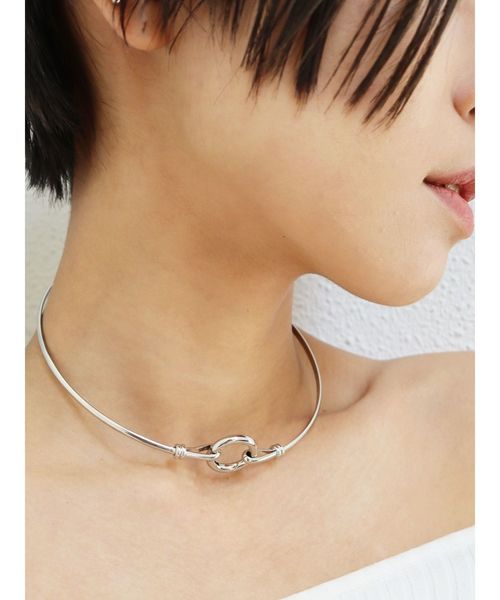 EMODA（エモダ）の「サークルチョーカー（チョーカー・レディース・シルバー/ゴールド・FREE）」の2枚目の写真