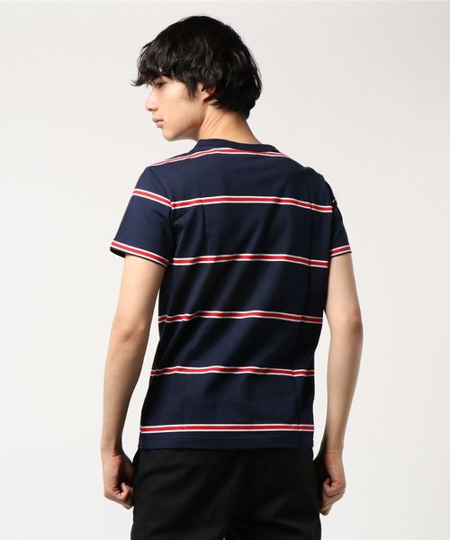 LACOSTE（ラコステ）の「【Begin5月号掲載】【カタログ掲載】Lacoste / ラコステ : 3COLORボーダーTシャツ＃（Tシャツ/カットソー・メンズ・レッド/グリーン/ネイビー・SMALL/LARGE/MEDIUM/X-LARGE）」の5枚目の写真