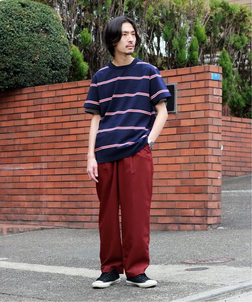 LACOSTE（ラコステ）の「【Begin5月号掲載】【カタログ掲載】Lacoste / ラコステ : 3COLORボーダーTシャツ＃（Tシャツ/カットソー・メンズ・レッド/グリーン/ネイビー・SMALL/LARGE/MEDIUM/X-LARGE）」の15枚目の写真