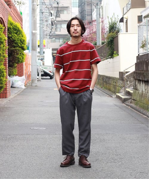 LACOSTE（ラコステ）の「【Begin5月号掲載】【カタログ掲載】Lacoste / ラコステ : 3COLORボーダーTシャツ＃（Tシャツ/カットソー・メンズ・レッド/グリーン/ネイビー・SMALL/LARGE/MEDIUM/X-LARGE）」の19枚目の写真