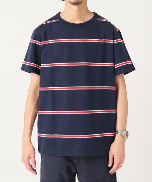 LACOSTE（ラコステ）の「【Begin5月号掲載】【カタログ掲載】Lacoste / ラコステ : 3COLORボーダーTシャツ＃（Tシャツ/カットソー・メンズ・レッド/グリーン/ネイビー・SMALL/LARGE/MEDIUM/X-LARGE）」の22枚目の写真
