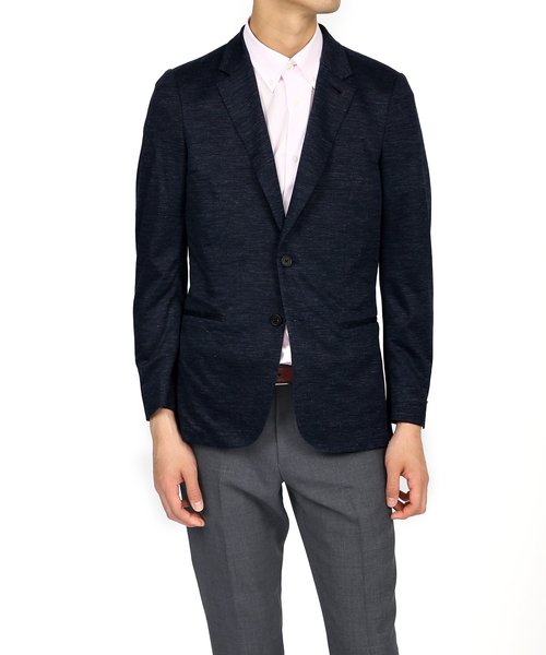 Paul Smith(�|�[���X�~�X)��LINEN JERSEY JACKET / 193053 1599K(�e�[���[�h�W���P�b�g)