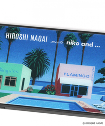 niko and（ニコアンド）の「【永井博】コラボスクエアスマホケース