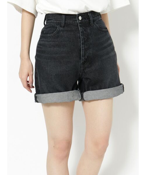 jouetie（ジュエティ）の「ハイウエストデニムショートパンツ（デニムパンツ・レディース・インディゴブルー/ライトブルー・SMALL/MEDIUM）」の14枚目の写真