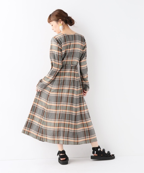 CITYSHOP(シティーショップ)の「カシュクールワンピース(ワンピース・レディース・ネイビー/ブラック・FREE)」の12枚目の写真