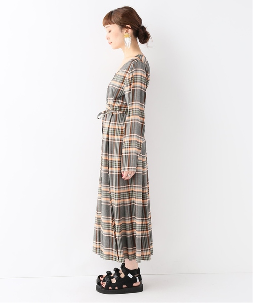 CITYSHOP(シティーショップ)の「カシュクールワンピース(ワンピース・レディース・ネイビー/ブラック・FREE)」の5枚目の写真