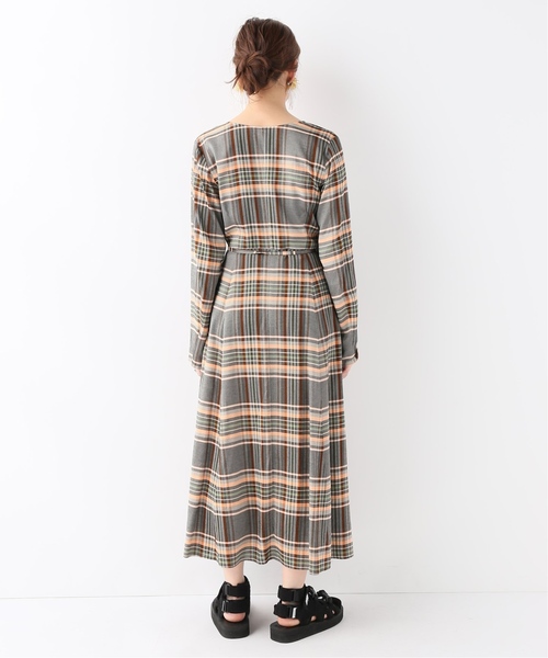 CITYSHOP(シティーショップ)の「カシュクールワンピース(ワンピース・レディース・ネイビー/ブラック・FREE)」の16枚目の写真