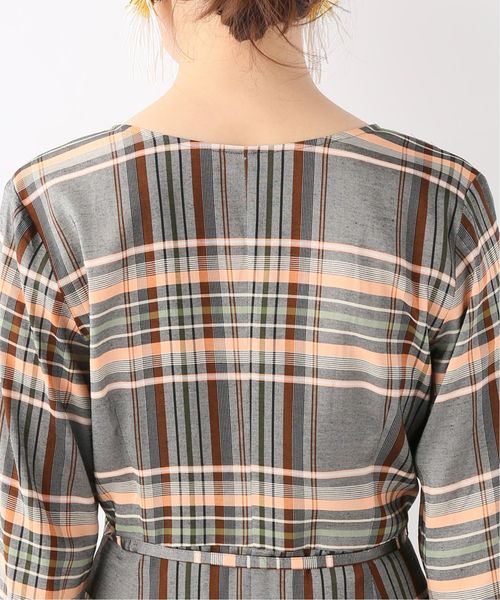 CITYSHOP(シティーショップ)の「カシュクールワンピース(ワンピース・レディース・ネイビー/ブラック・FREE)」の14枚目の写真