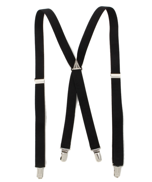 WEGO（ウィゴー）の「WEGO/無地サスペンダー（サスペンダー・レディース・ブラック・FREE）」の2枚目の写真