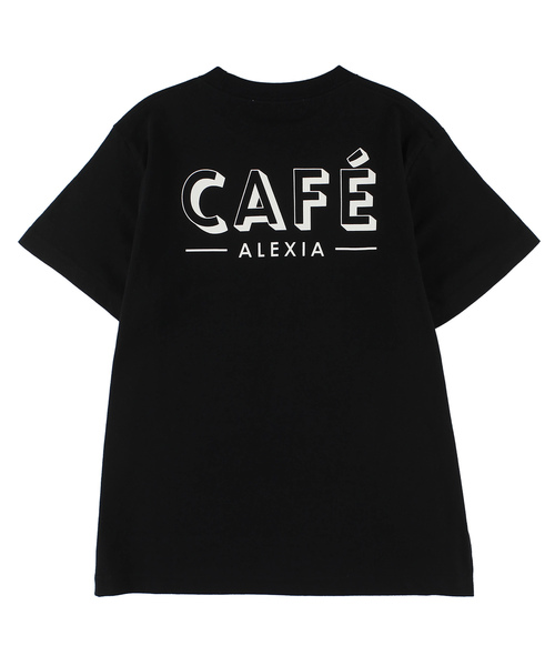 ALEXIA STAM（アリシアスタン）の「Cafe ALEXIA Tee/カフェアリシアTシャツ（Tシャツ/カットソー・レディース・ホワイト/ブラック・FREE）」の6枚目の写真