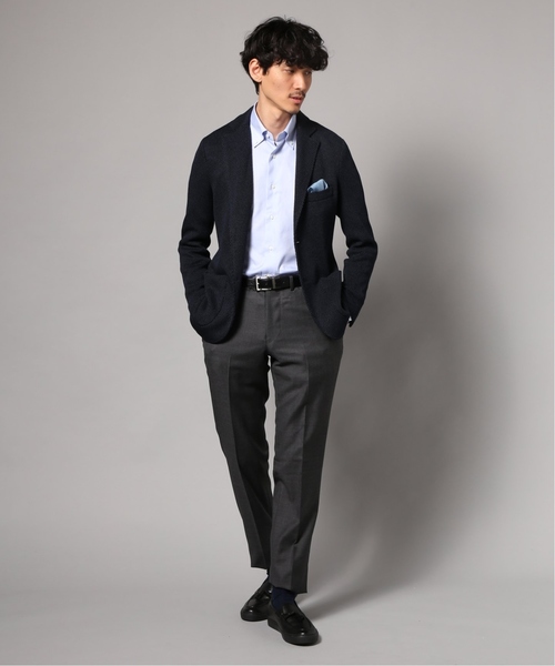 EDIFICE（エディフィス）の「ボタンダウン ロイヤルオックスシャツ（シャツ/ブラウス・メンズ・ブルー/ホワイト・38/39/41/40/37）」の3枚目の写真